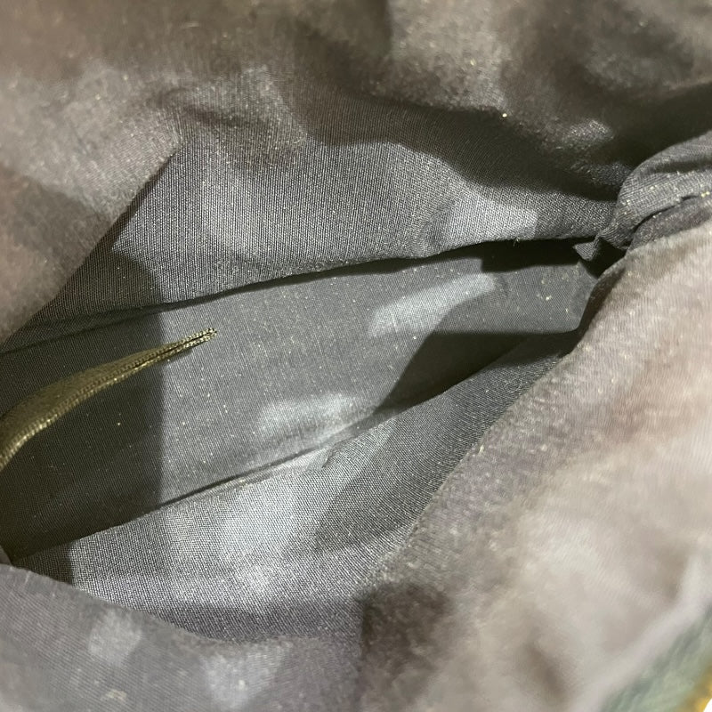 エルメス HERMES ボリードポーチ15 ネイビー/SV金具 トワル ユニセックス ポーチ
