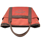エルメス HERMES サックドパンサージュ B刻 ルージュアッシュ/シルバー金具 トワル ユニセックス トートバッグ