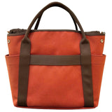 エルメス HERMES サックドパンサージュ B刻 ルージュアッシュ/シルバー金具 トワル ユニセックス トートバッグ