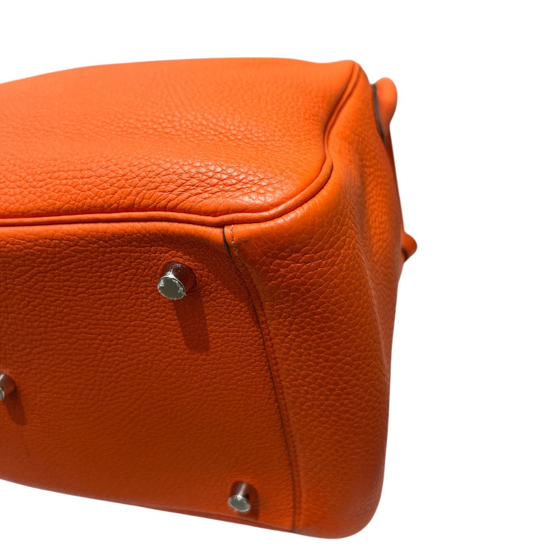 エルメス HERMES リンディ30 A刻 カプシーヌ/SV金具 トリヨン レディース ショルダーバッグ