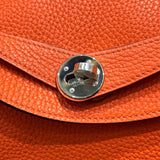 エルメス HERMES リンディ30 A刻 カプシーヌ/SV金具 トリヨン レディース ショルダーバッグ