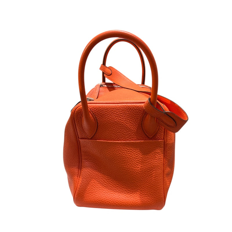 エルメス HERMES リンディ30 A刻 カプシーヌ/SV金具 トリヨン レディース ショルダーバッグ