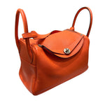 エルメス HERMES リンディ30 A刻 カプシーヌ/SV金具 トリヨン レディース ショルダーバッグ