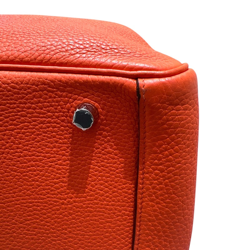 エルメス HERMES リンディ30 A刻 カプシーヌ/SV金具 トリヨン レディース ショルダーバッグ