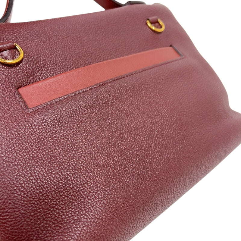 エルメス HERMES サックヴァンキャトル29 C刻印　(2018年製) ルージュアッシュ　ゴールド金具 トゴ/スイフト レディース ハンドバッグ