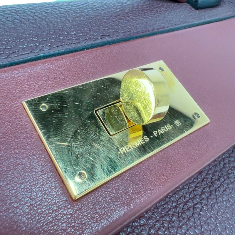 エルメス HERMES サックヴァンキャトル29 C刻印　(2018年製) ルージュアッシュ　ゴールド金具 トゴ/スイフト レディース ハンドバッグ