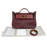 エルメス HERMES サックヴァンキャトル29 C刻印　(2018年製) ルージュアッシュ　ゴールド金具 トゴ/スイフト レディース ハンドバッグ