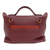 エルメス HERMES サックヴァンキャトル29 C刻印　(2018年製) ルージュアッシュ　ゴールド金具 トゴ/スイフト レディース ハンドバッグ