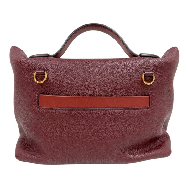 エルメス HERMES サックヴァンキャトル29 C刻印　(2018年製) ルージュアッシュ　ゴールド金具 トゴ/スイフト レディース ハンドバッグ