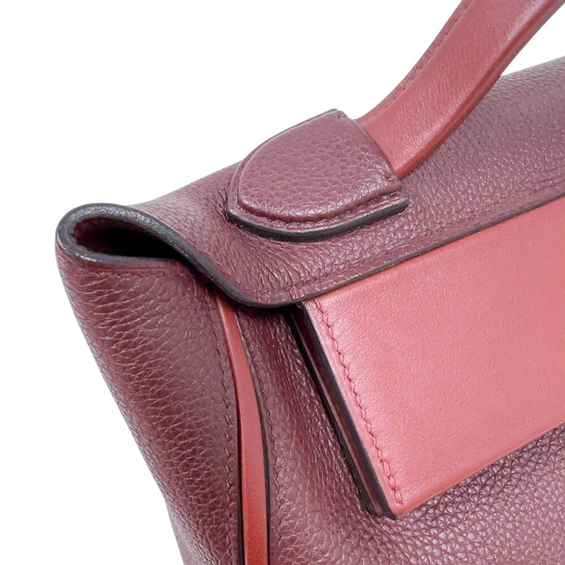 エルメス HERMES サックヴァンキャトル29 C刻印　(2018年製) ルージュアッシュ　ゴールド金具 トゴ/スイフト レディース ハンドバッグ