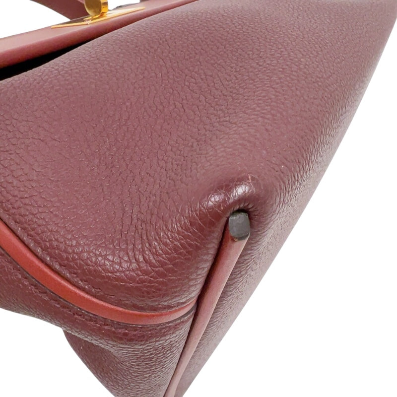 エルメス HERMES サックヴァンキャトル29 C刻印　(2018年製) ルージュアッシュ　ゴールド金具 トゴ/スイフト レディース ハンドバッグ
