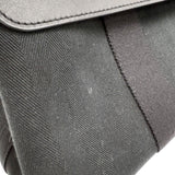 エルメス HERMES ヴァルパライソPM ブラック　シルバー金具 トワル レディース ハンドバッグ