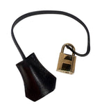エルメス HERMES ケリー28 外縫い 〇A刻印　（1971年製） ブラック　ゴールド金具 ボックスカーフ レディース ハンドバッグ
