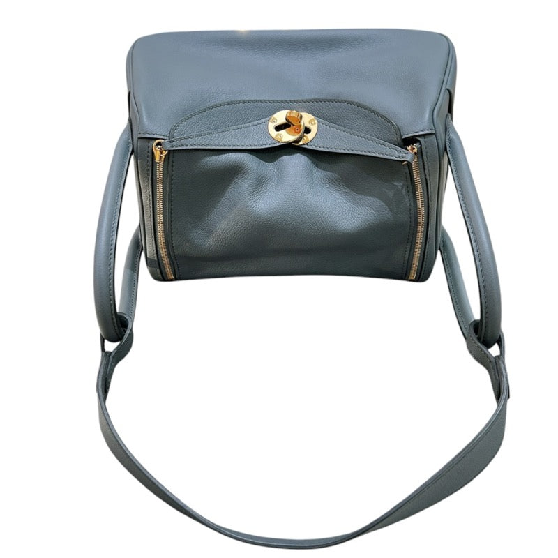 エルメス HERMES リンディ26 Y刻印 ヴェールアマンド・ゴールド金具 エバーカラー レディース ショルダーバッグ