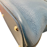 エルメス HERMES ボリード35 ▢G刻 ブルージーン・シルバー金具 トリヨン ユニセックス ハンドバッグ
