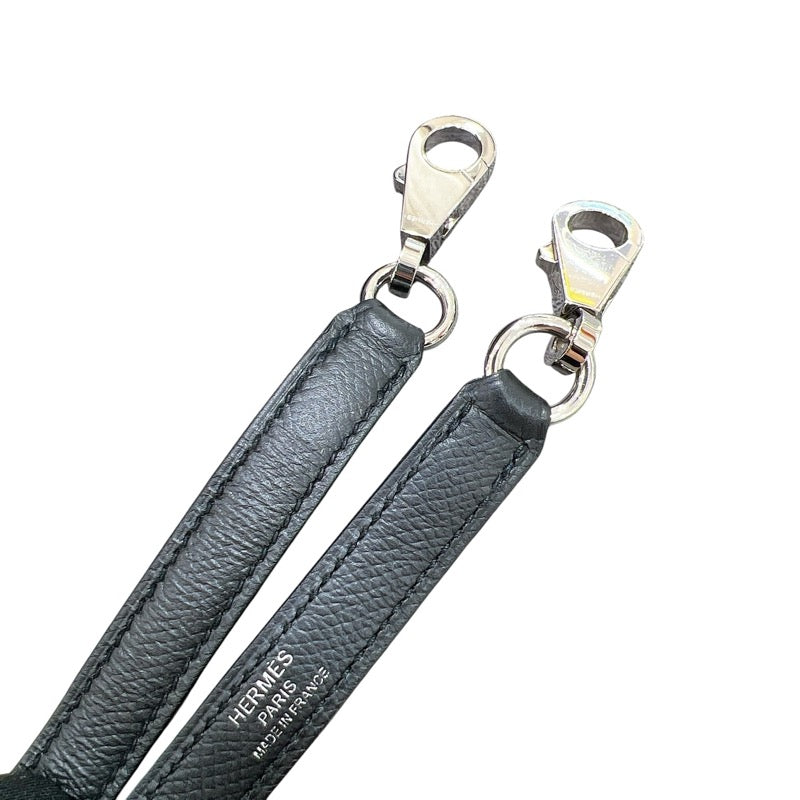 エルメス HERMES ケリー25 外縫い Y刻印 ブラック・シルバー金具 エプソン レディース ハンドバッグ