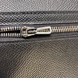 エルメス HERMES ベアンコンパクト　タッチ ブラック エプソン　レザー ユニセックス 二つ折り財布