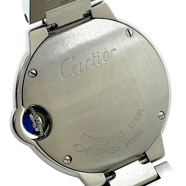 カルティエ Cartier バロンブルー ドゥ カルティエ 28ｍｍ W4BB0015 シルバー SS クオーツ レディース 腕時計