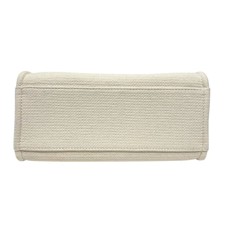 シャネル CHANEL ドーヴィル ショッピングバッグ AS3351 クリーム シルバー金具 ミックスファイバー レディース ショルダーバッグ