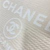 シャネル CHANEL ドーヴィル ショッピングバッグ AS3351 クリーム シルバー金具 ミックスファイバー レディース ショルダーバッグ