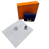 エルメス HERMES コンスタンス3ミニ ブルーネイビー エプソン レディース ショルダーバッグ