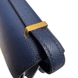 エルメス HERMES コンスタンス3ミニ ブルーネイビー エプソン レディース ショルダーバッグ