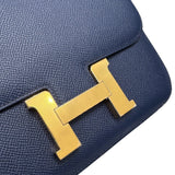 エルメス HERMES コンスタンス3ミニ ブルーネイビー エプソン レディース ショルダーバッグ