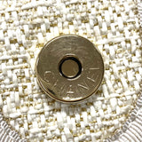 シャネル CHANEL ドーヴィルPM A66939 ホワイト ゴールド金具 ツイード レディース ショルダーバッグ