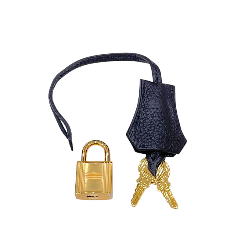 エルメス HERMES ケリー28 内縫い W刻印 ブラック ゴールド金具 トゴ レディース 2wayハンドバッグ