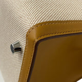 エルメス HERMES ケリー28　外縫い Z刻 セサミ×エクリュ シルバー金具 ヴォースイフト/トワル レディース ショルダーバッグ