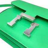 エルメス HERMES コンスタンス3 ミニ W刻印 ヴェールコミック シルバー金具 ヴォーエプソン レディース 2WAYショルダーバッグ