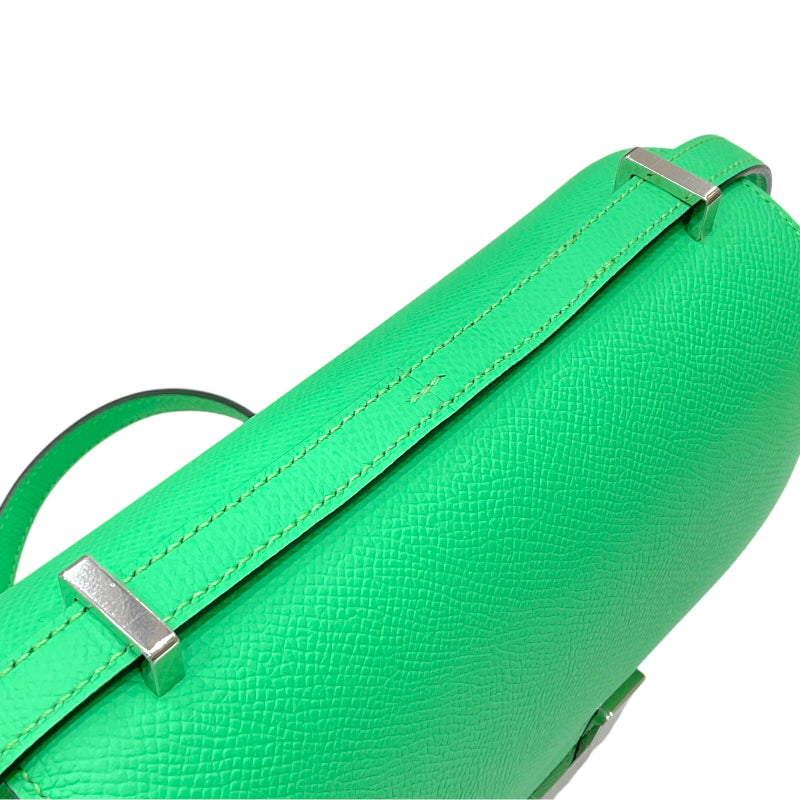 エルメス HERMES コンスタンス3 ミニ W刻印 ヴェールコミック シルバー金具 ヴォーエプソン レディース 2WAYショルダーバッグ