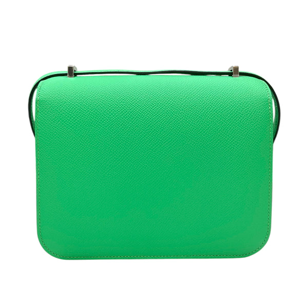 エルメス HERMES コンスタンス3 ミニ W刻印 ヴェールコミック シルバー金具 ヴォーエプソン レディース 2WAYショルダーバッグ