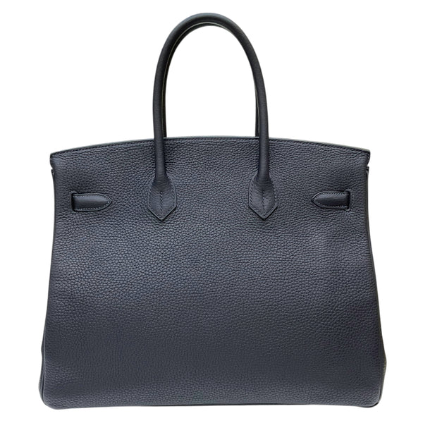 エルメス HERMES バーキン35 U刻印 キャバン シルバー金具 トリヨンクレマンス ユニセックス ハンドバッグ