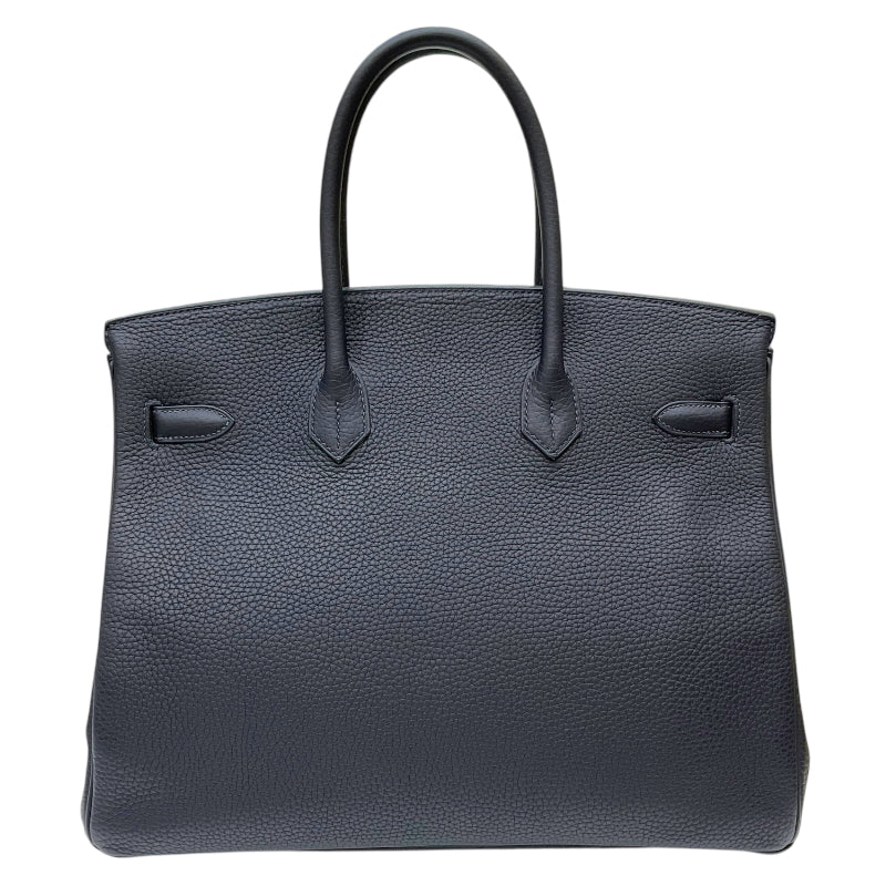 エルメス HERMES バーキン35 U刻印 キャバン シルバー金具 トリヨンクレマンス ユニセックス ハンドバッグ