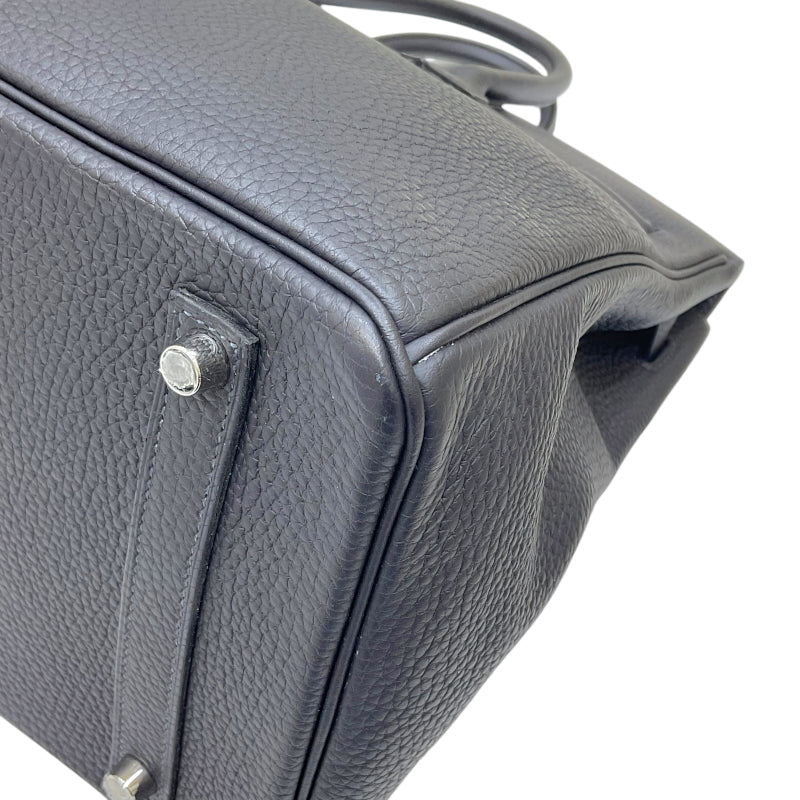 エルメス HERMES バーキン35 U刻印 キャバン シルバー金具 トリヨンクレマンス ユニセックス ハンドバッグ