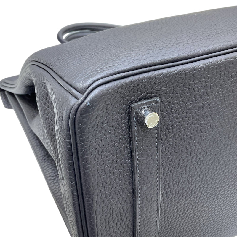 エルメス HERMES バーキン35 U刻印 キャバン シルバー金具 トリヨンクレマンス ユニセックス ハンドバッグ