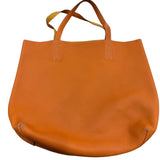 エルメス HERMES ドゥブルセンス36 □R刻印 ムタード・オレンジ トリヨンクレマンス レディース トートバッグ