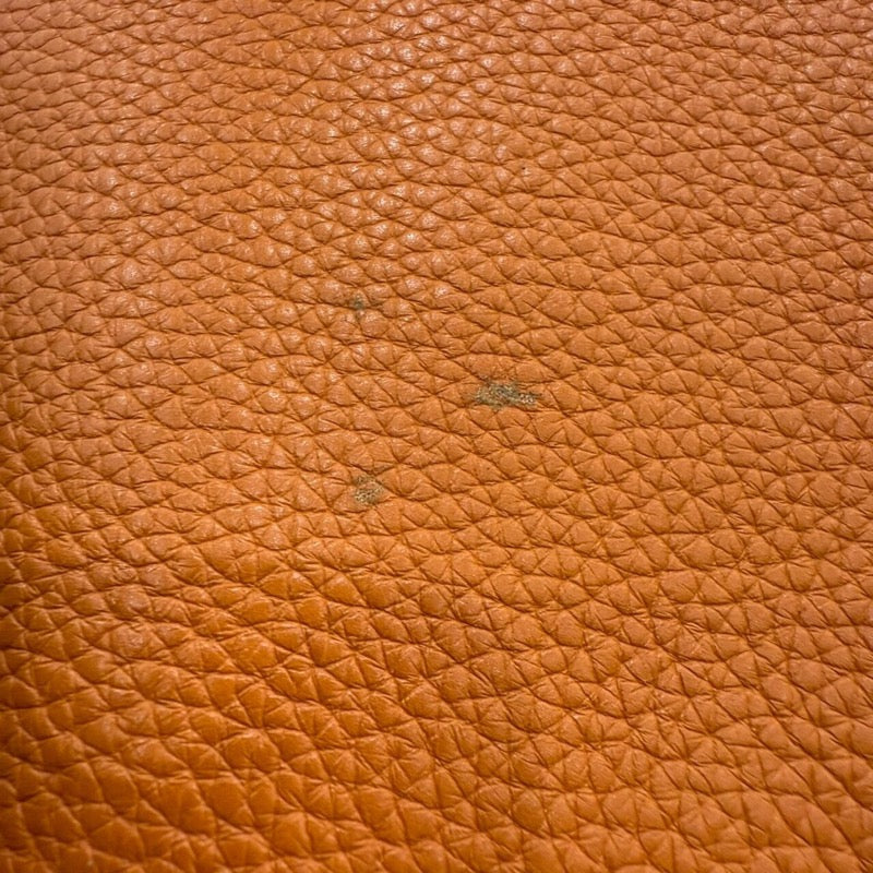 エルメス HERMES ドゥブルセンス36 □R刻印 ムタード・オレンジ トリヨンクレマンス レディース トートバッグ