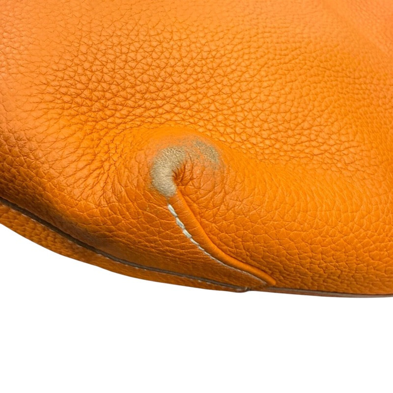 エルメス HERMES ドゥブルセンス36 □R刻印 ムタード・オレンジ トリヨンクレマンス レディース トートバッグ