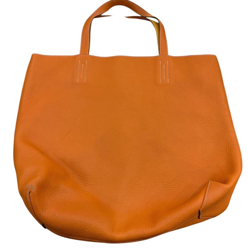 国内発送エルメス ドゥブルサンス36 エルメス HERMES ドゥブルセンス36 □R刻印 ムタード・オレンジ