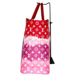 ルイ・ヴィトン LOUIS VUITTON オンザゴーGM M45121 ピンク/レッド モノグラムキャンパス レディース ハンドバッグ