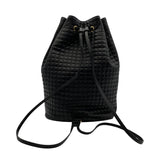 セリーヌ CELINE Cチャームバックバッグ 188243 ブラック　ゴールド金具 レザー レディース リュック・デイパック