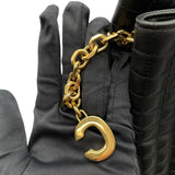 セリーヌ CELINE Cチャームバックバッグ 188243 ブラック　ゴールド金具 レザー レディース リュック・デイパック