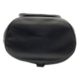 セリーヌ CELINE Cチャームバックバッグ 188243 ブラック　ゴールド金具 レザー レディース リュック・デイパック