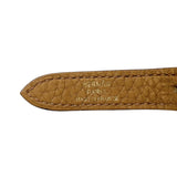 エルメス HERMES アルザン25 ヴェルソ Z刻印 (2021年製) ベージュドゥワイマール・ビスキュイ・ゴールド金具 トリヨンクレマンス レディース ショルダーバッグ