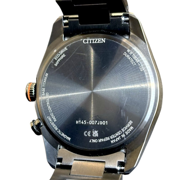 シチズン CITIZEN アテッサ アクトライン ブラックチタン CB0286-61E ブラック チタン メンズ 腕時計