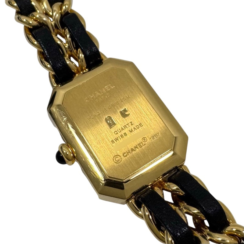 シャネル CHANEL プルミエールS H0001 GP クオーツ レディース 腕時計