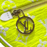 ルイ・ヴィトン LOUIS VUITTON ループ チェーンショルダーバッグ M81484 イエロー モノグラム・ジャガードベルベット メンズ ショルダーバッグ