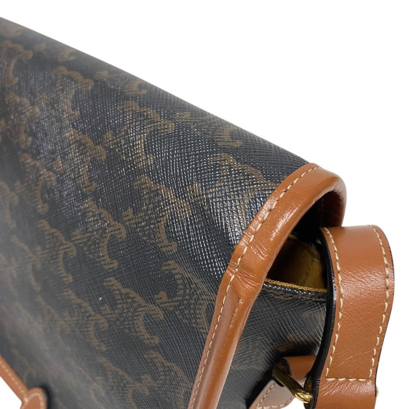 セリーヌ CELINE ファルコ ミディアム 191502 タン トリオンフキャンバス レディース ショルダーバッグ